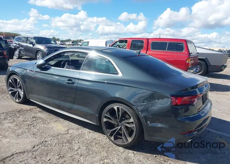 2018 Audi A5 2.0T Premium из США, поврежденный, VIN WAUTNAF57JA048935
